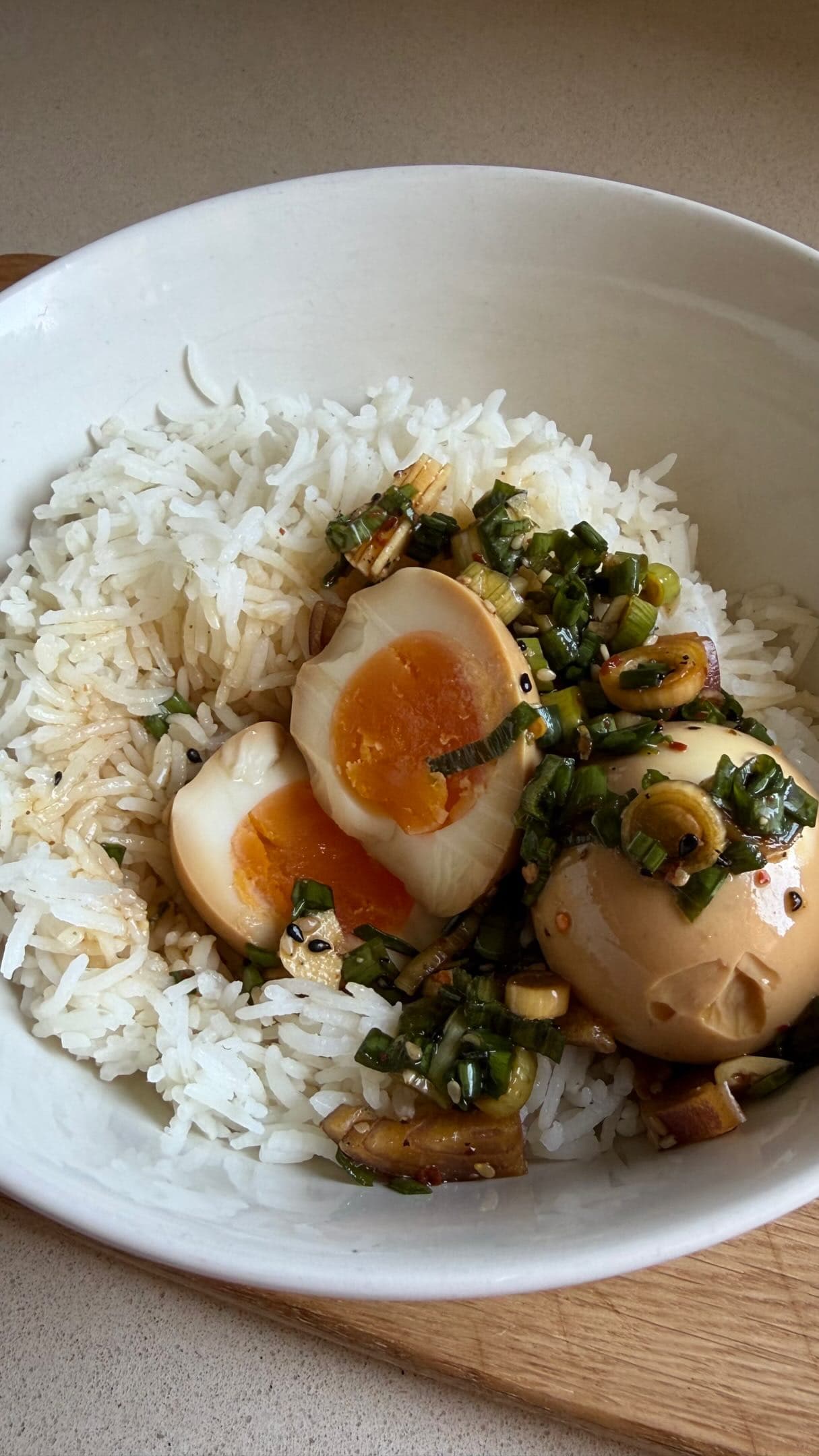 Mayak Eggs with Rice
