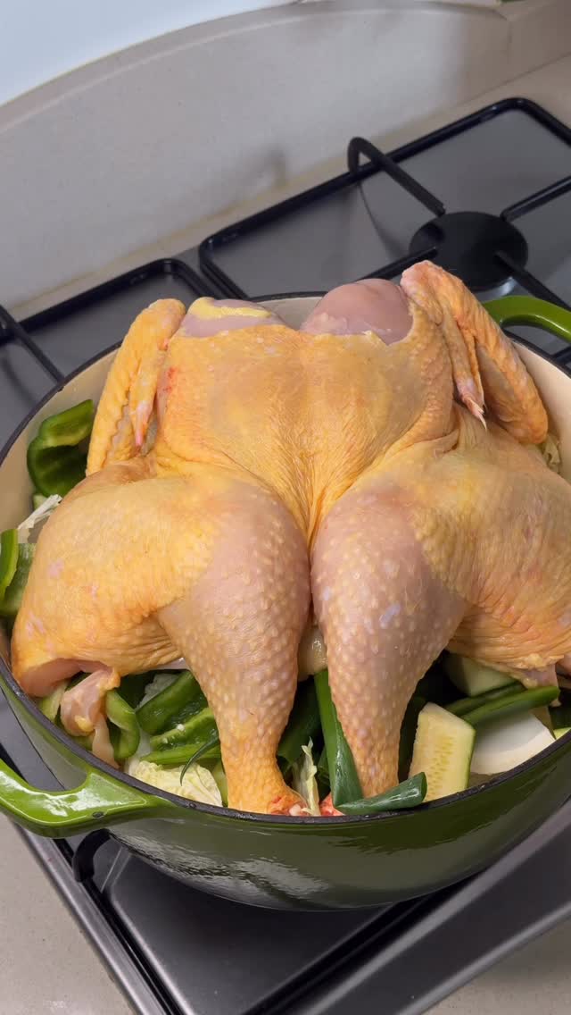 No-Water Chicken Soup