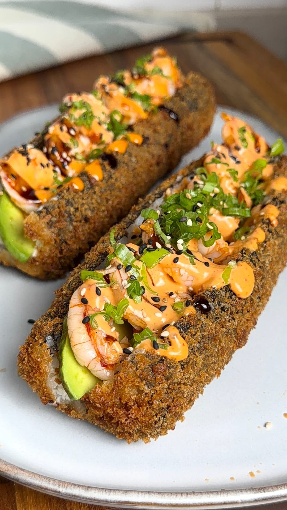 Crunchy Fried Sushi Burrito