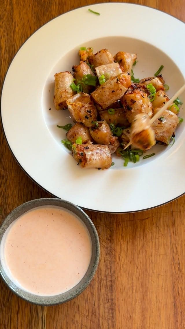 Crispy Rice Paper Shrimp Bites