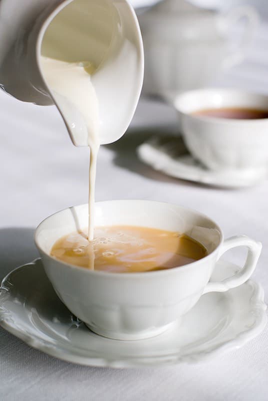 Tea with milk